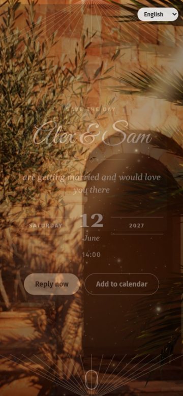 Terracotta sun theme, opened